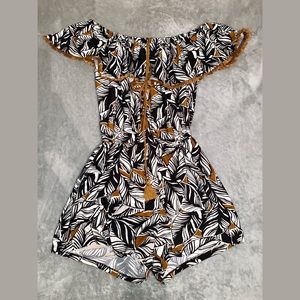 Off the Shoulder Romper